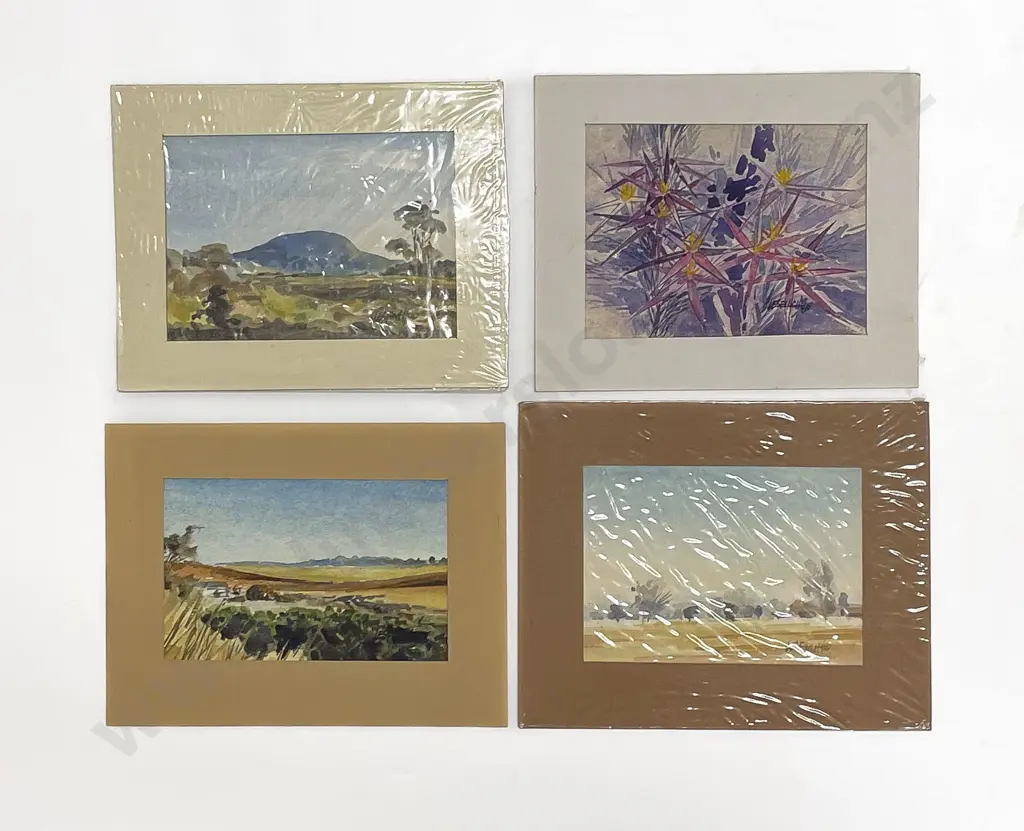 Les Finch (1940 - 2020) - Watercolour Landscapes (4) (Unframed Image 1++