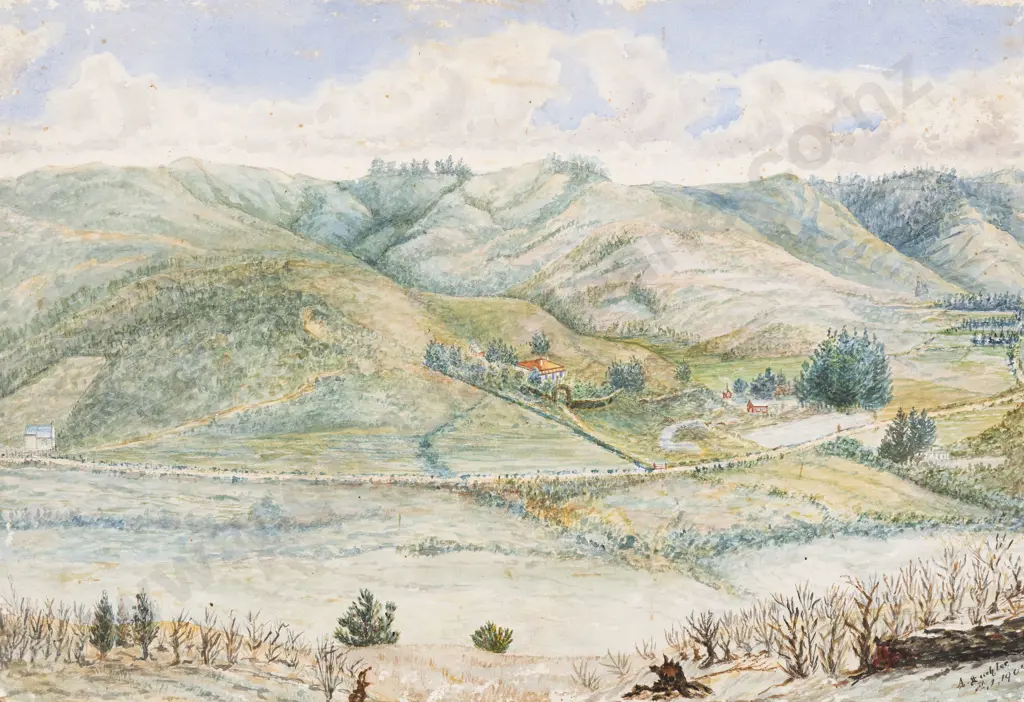 A Buchler - Early Stokes Valley Landscape (Unframed) Image 1++