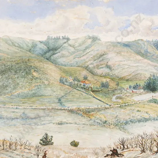 A Buchler - Early Stokes Valley Landscape (Unframed)