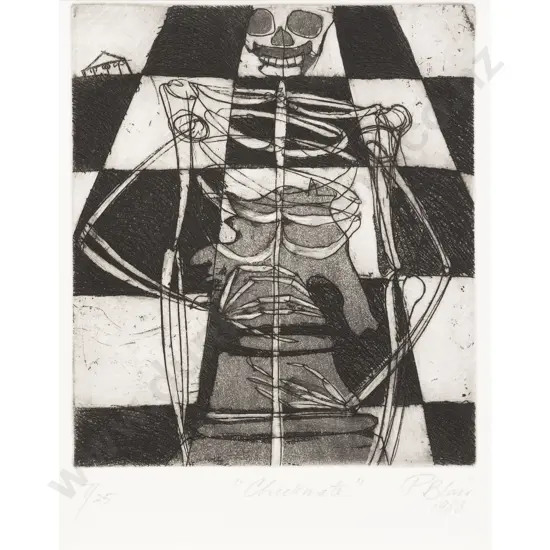 Philippa Blair - Checkmate (Unframed)