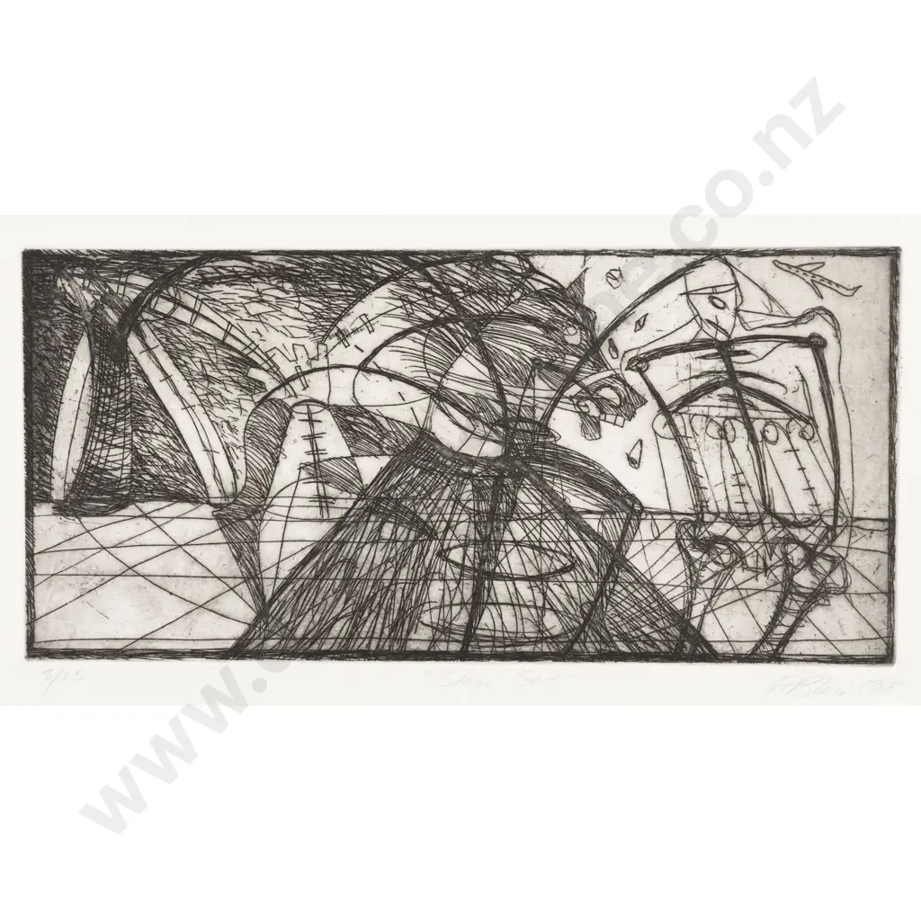 Philippa Blair - Stage Set (Unframed) Image 1++