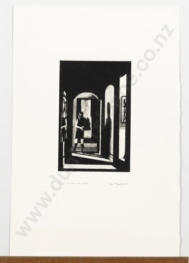 John Drawbridge - Interior with Tanya (Unframed) Image 1++