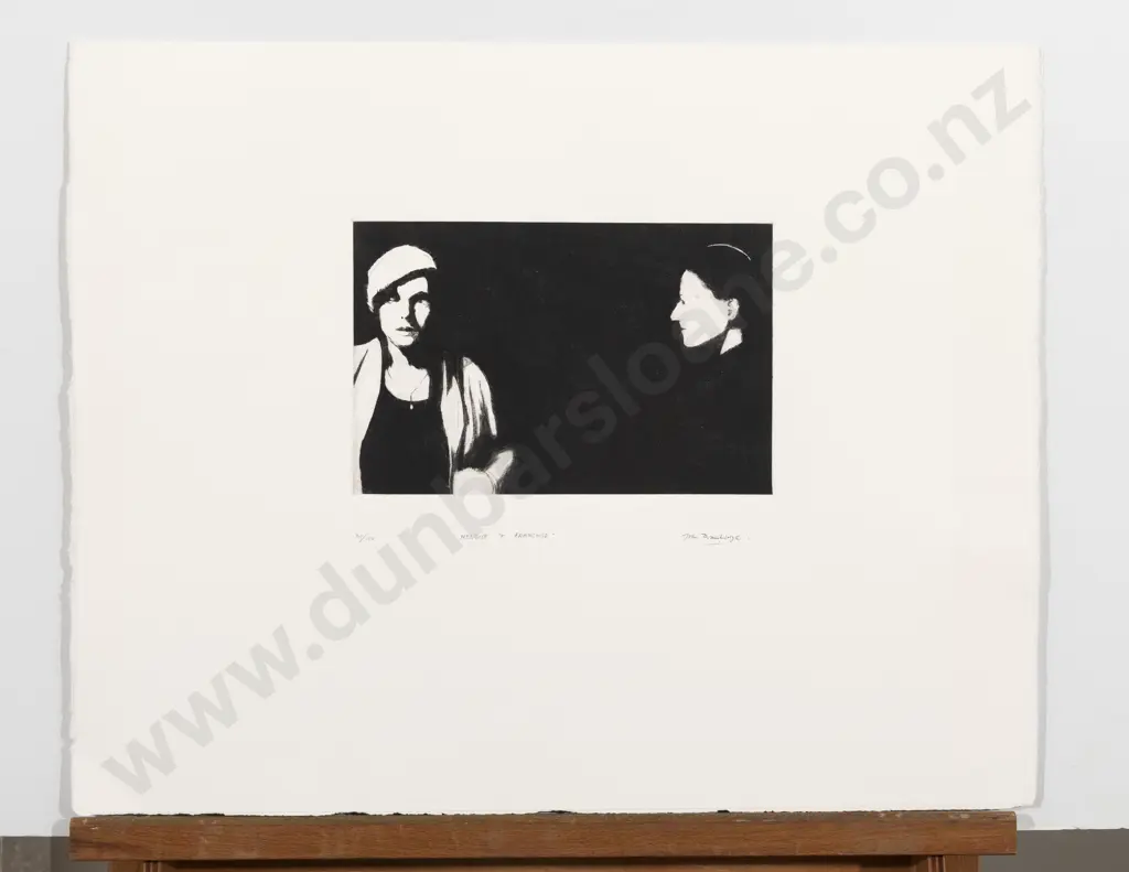 John Drawbridge - Heloise and Francoise (Unframed) Image 1++