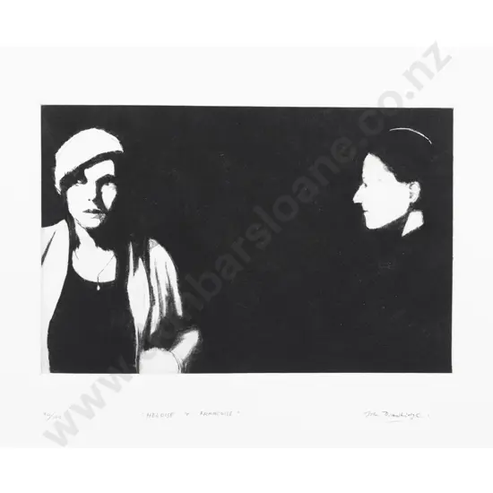 John Drawbridge - Heloise and Francoise (Unframed)