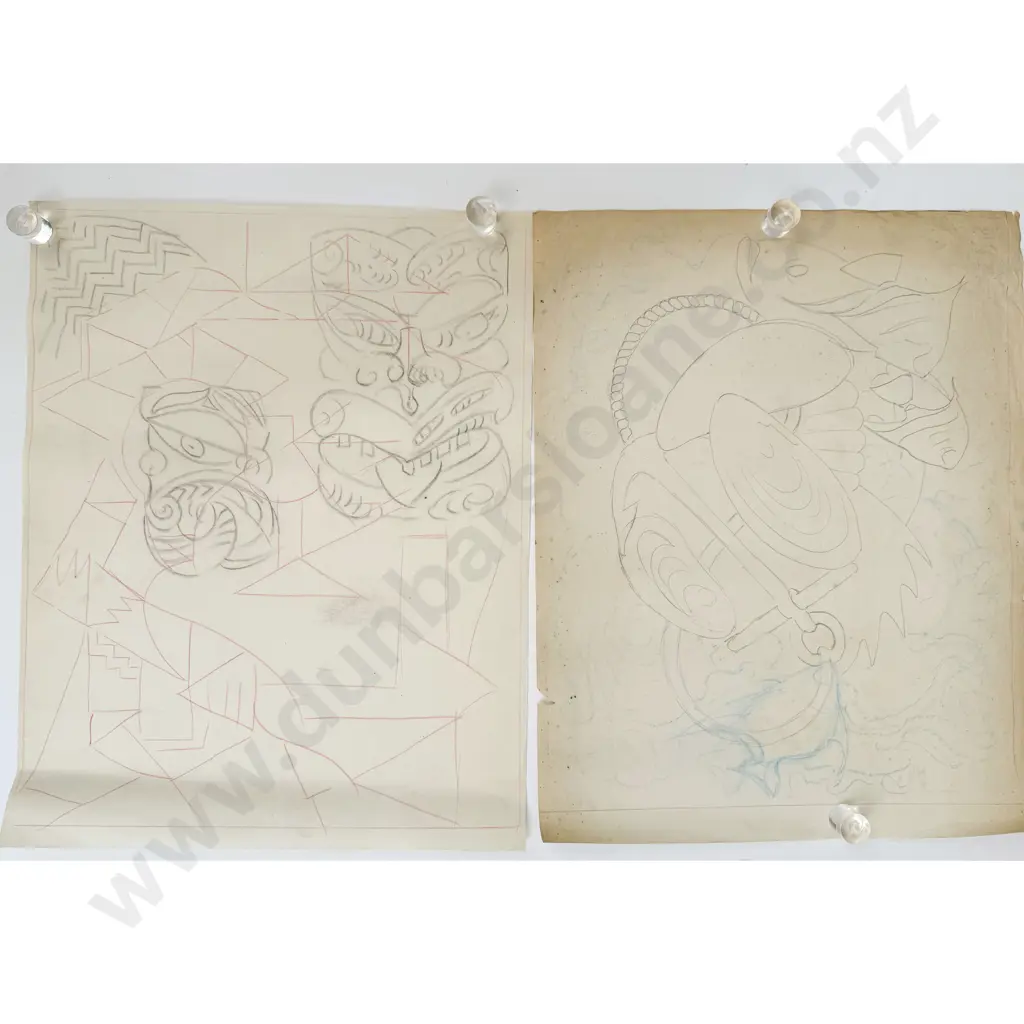 John Weeks (1888 - 1965) - 8 Assorted Sketchbook Studies Image 1++