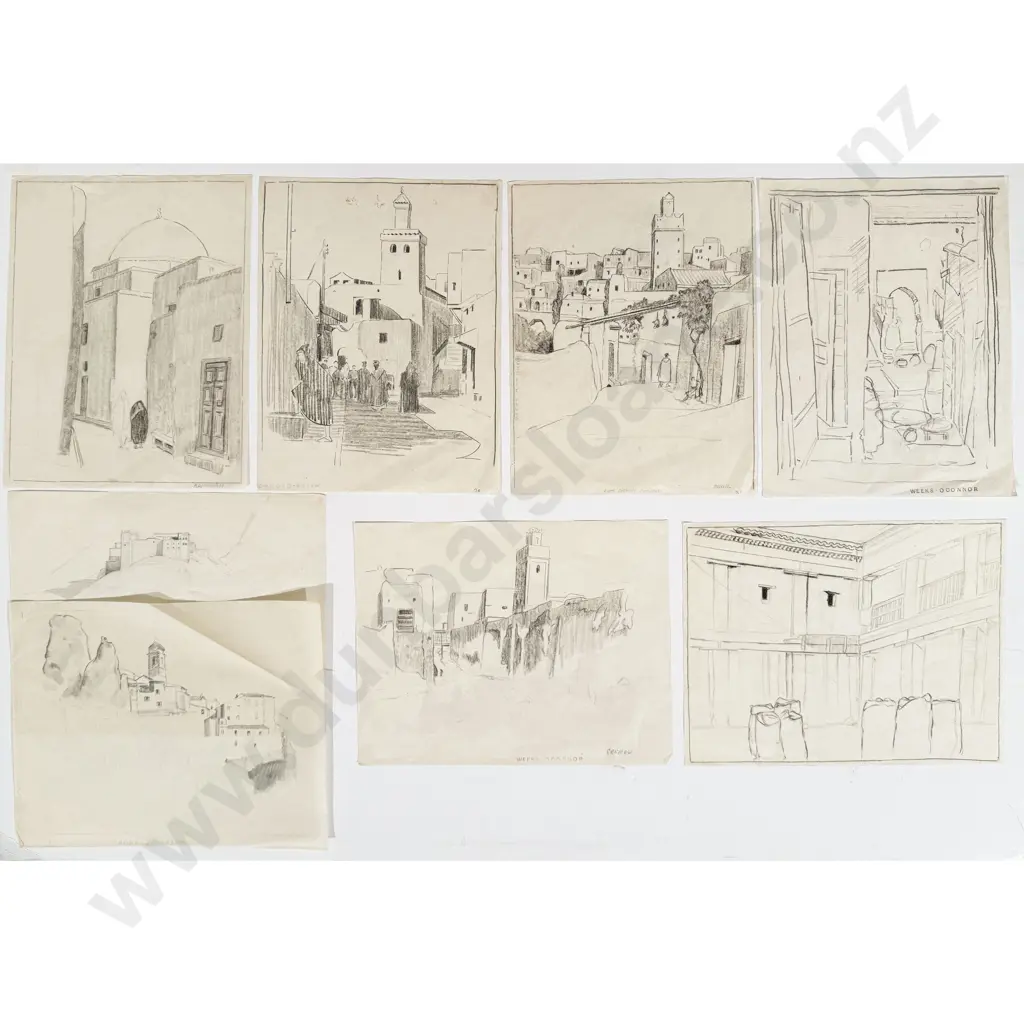 John Weeks - Eight Street Scenes Image 1++
