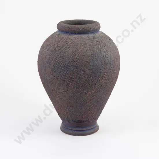 Large Peter Shearer Baluster Form Vase
