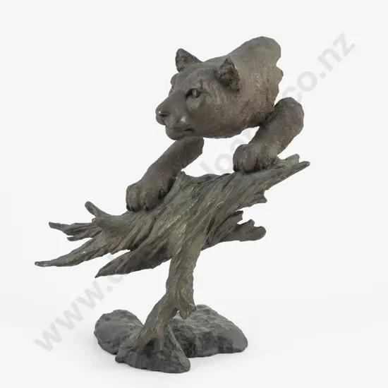 Mark Hopkins 'Silent Approach' Bronze