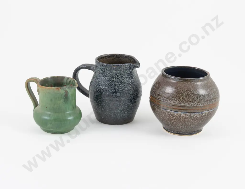 Three Pieces NZ Pottery Image 1++