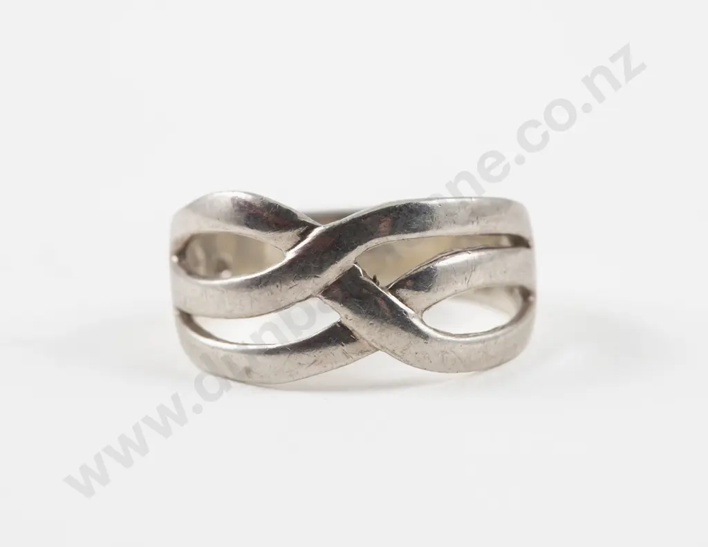 S/S Fancy Band Ring Image 1++