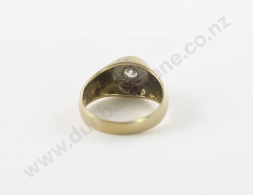 14ct Solitaire Diamond Ring Image 1++