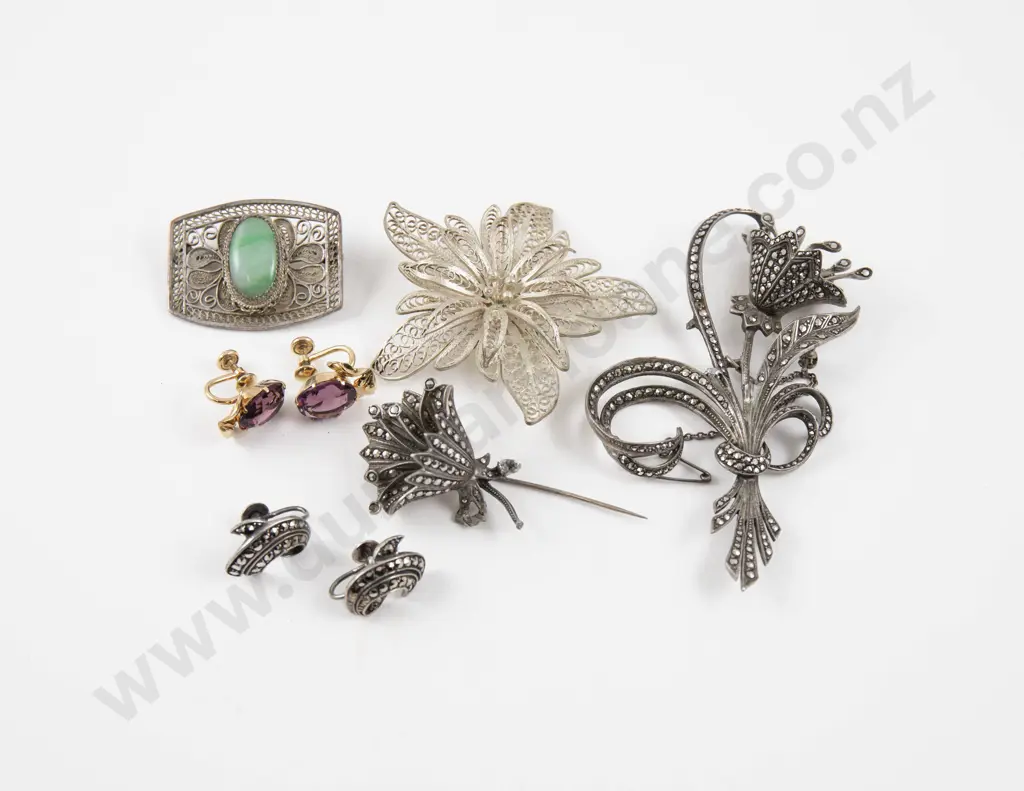 Collection Marcasite and Filigree Jewellery with Other Image 1++