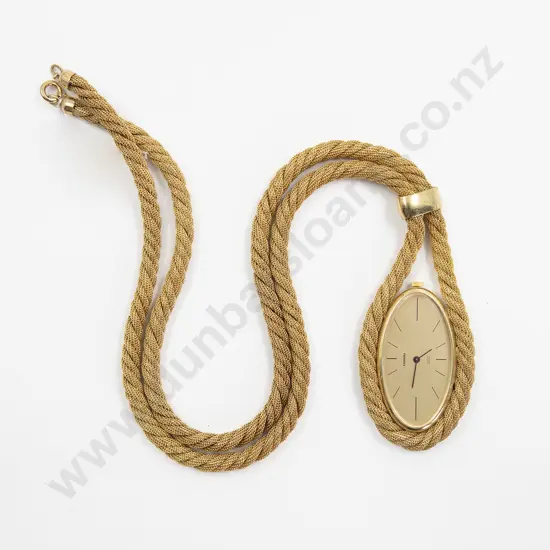 Mid C20th Choisi Manual Wind Pendant Watch