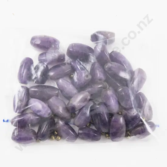 Collection of Semi-Precious Amethyst Beads