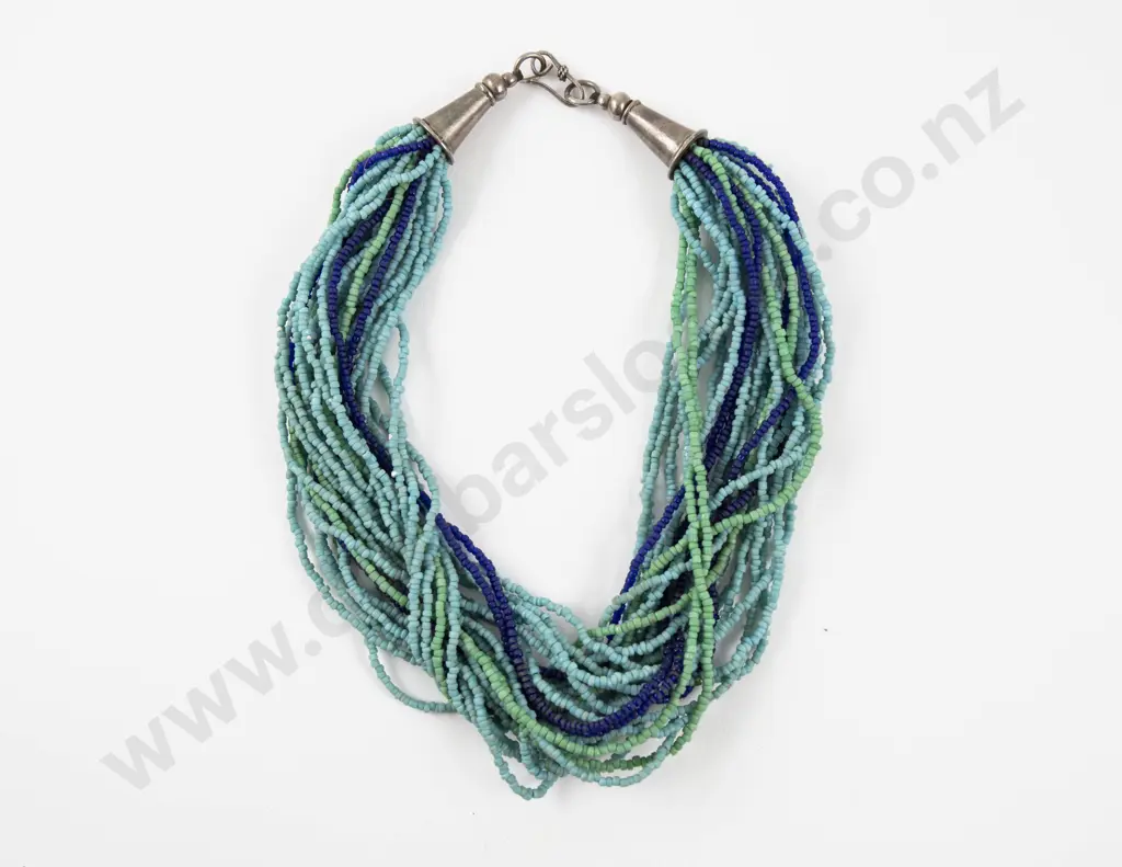 Multi Strand Seed Bead Necklace Image 1++