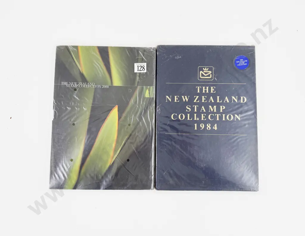 Two The NZ Stamp Collection Albums 1984 & 2000 Image 1++