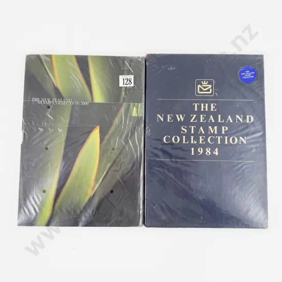 Two The NZ Stamp Collection Albums 1984 & 2000