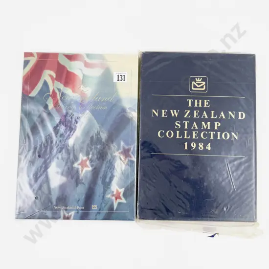 Two The NZ Stamp Collection Albums 1984 & 1994