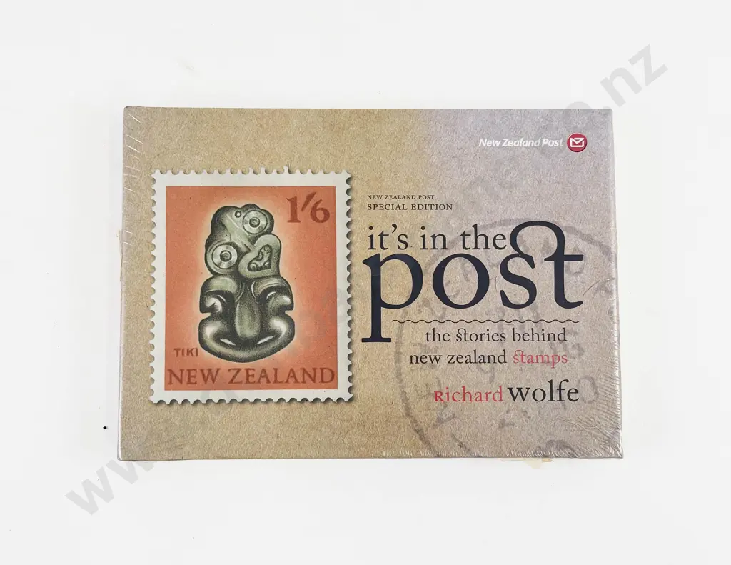 Richard Wolfe 'Its in the Post' NZ Post Special Edition Un-Opened Image 1++
