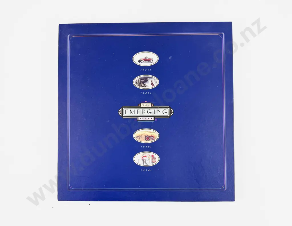 NZ The Emerging Years Stamp Collection Album Image 1++