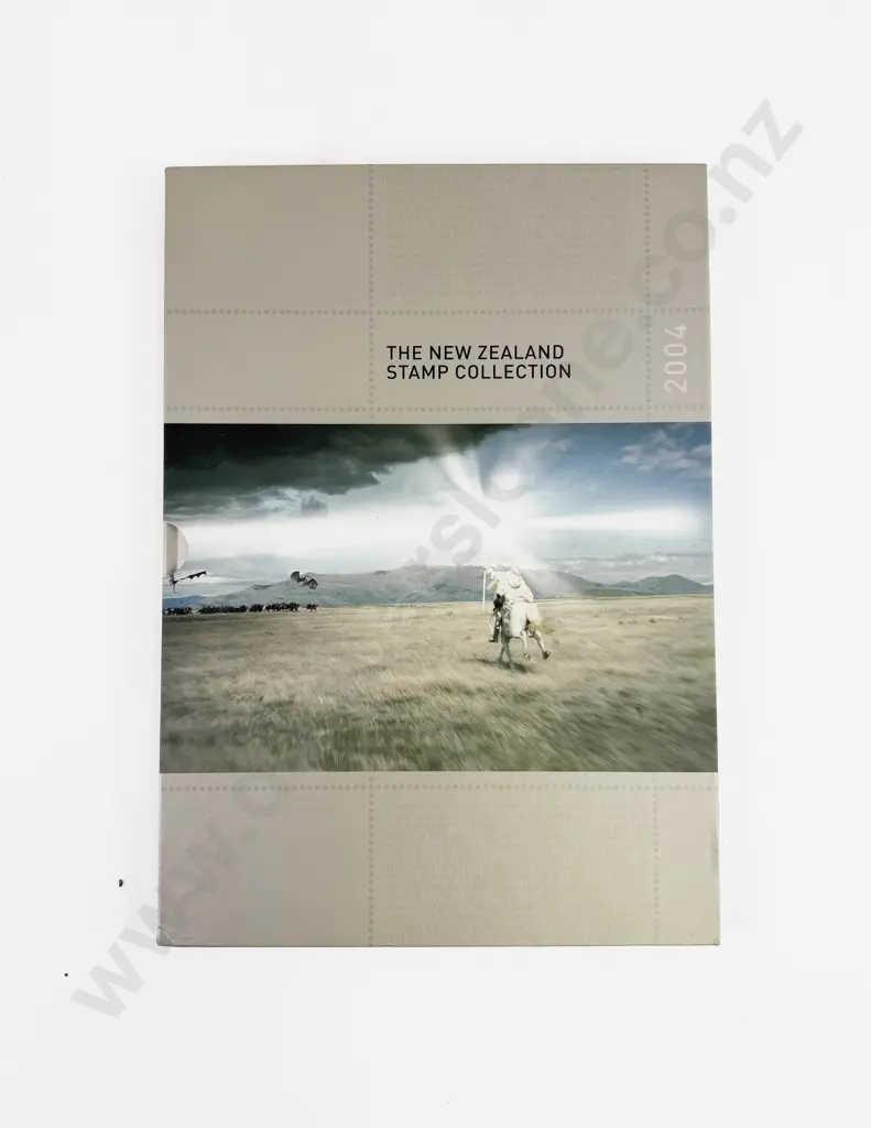 The NZ Stamp Collection Album 2004 Image 1++