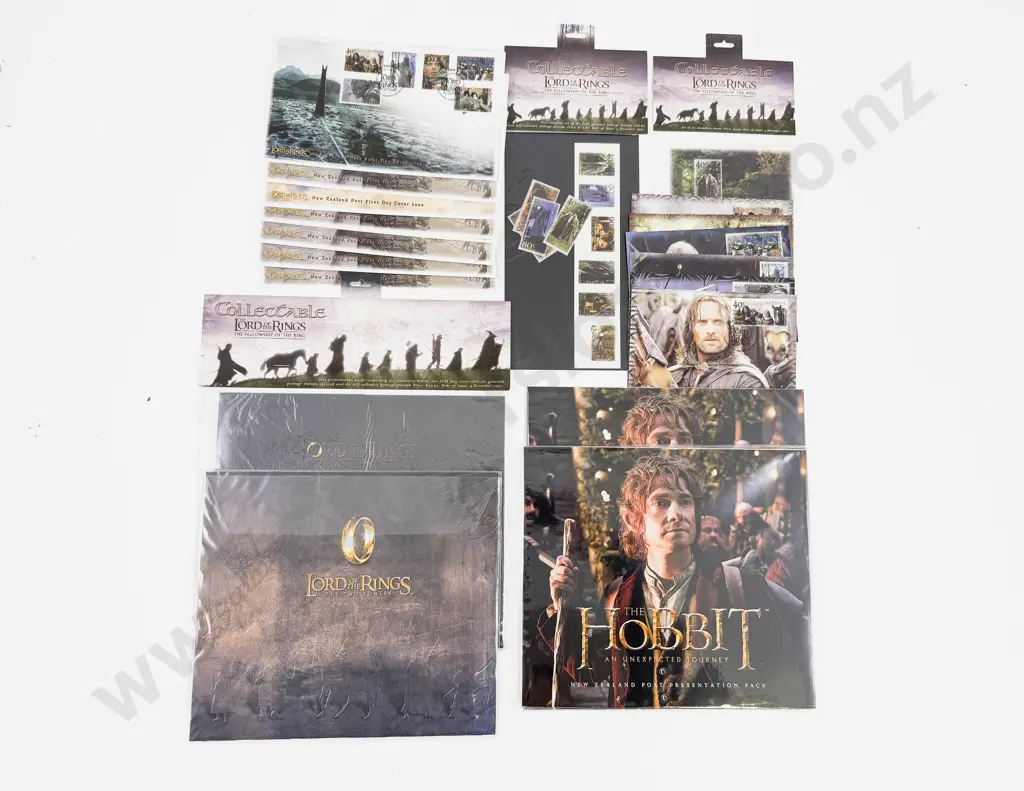NZ Lord of the Rings Stamp Packs and FDC's Image 1++
