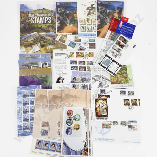 NZ Qty Assorted Stamp Issues and Mini Sheets