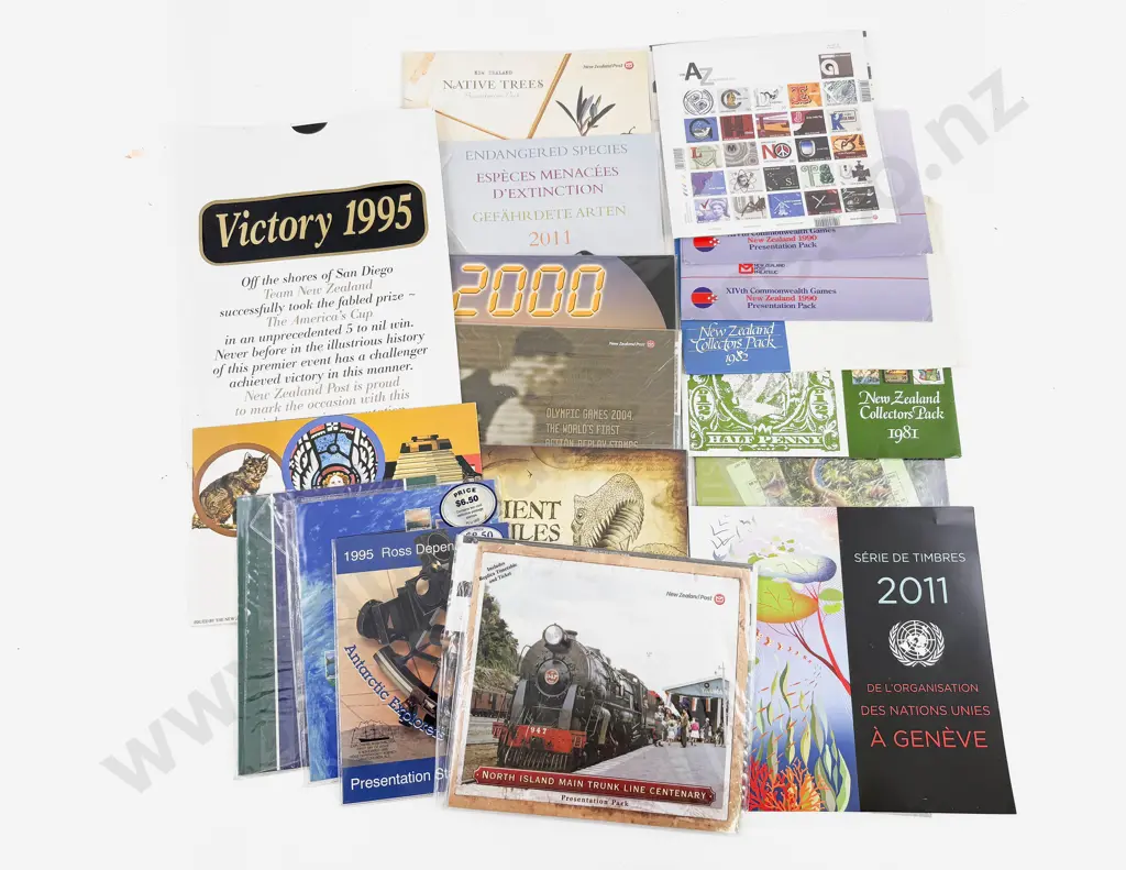 NZ Qty Assorted Stamp Packs Image 1++