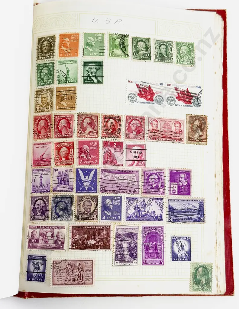 NZ Vintage Album with Australia Pacific and Some World Image 1++