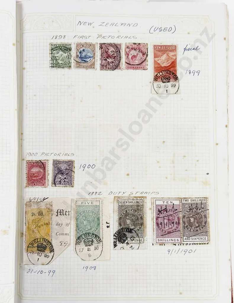 NZ Vintage Album with Australia Pacific and Some World Image 1++