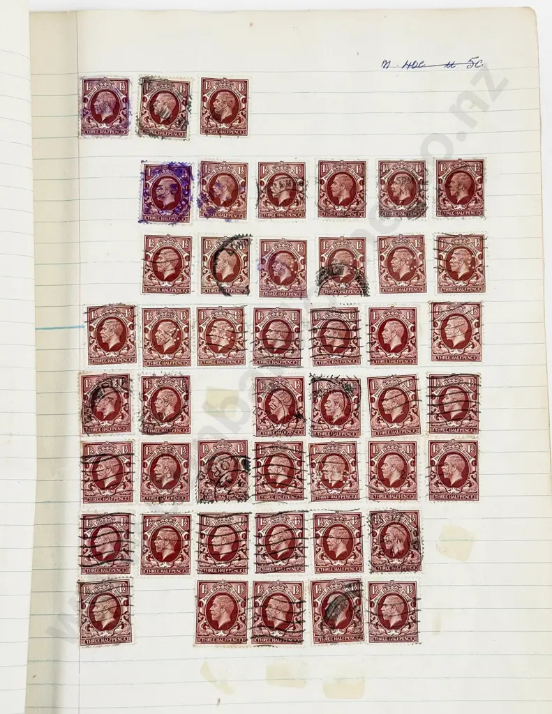British Vintage Album of Page Multiple Singles Image 1++