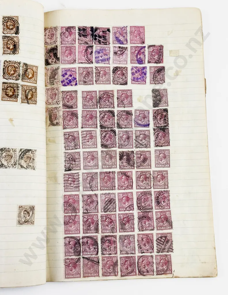 British Vintage Album of Page Multiple Singles Image 1++