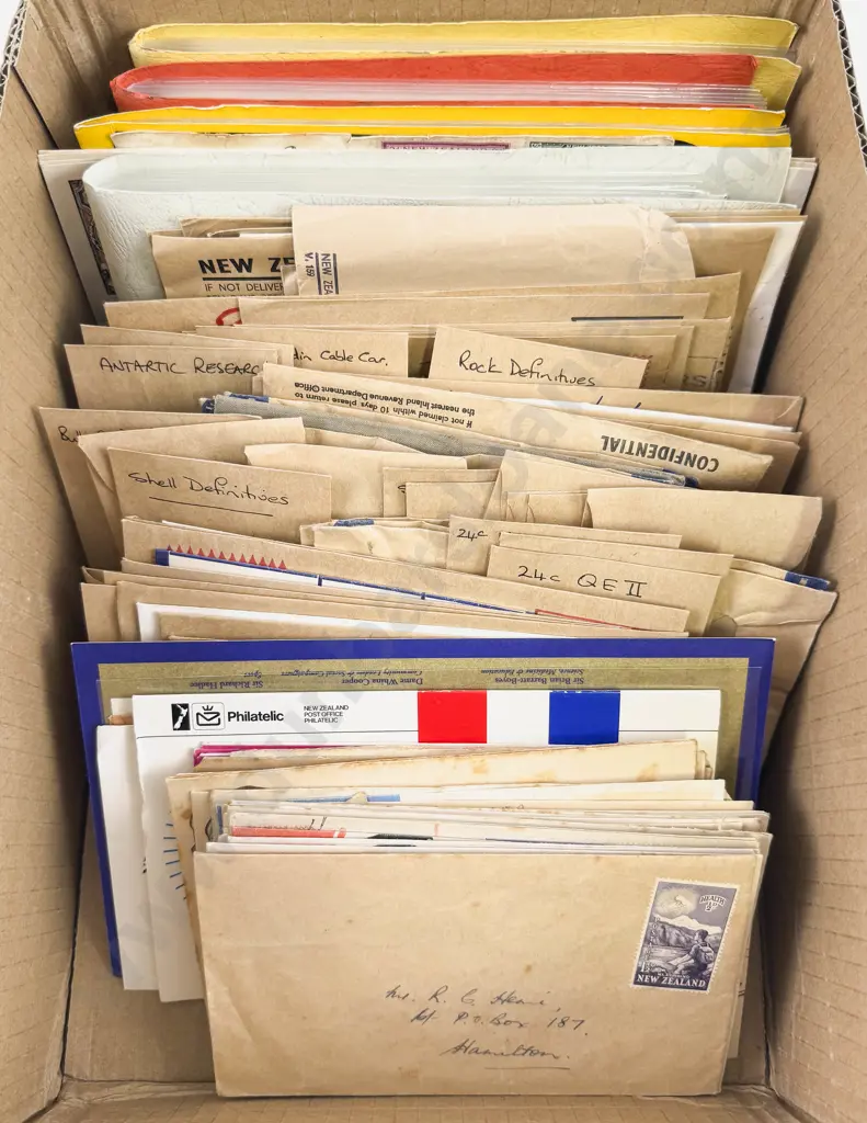 NZ Vintage FDCs with Envelope Sorted Loose Stamps Image 1++