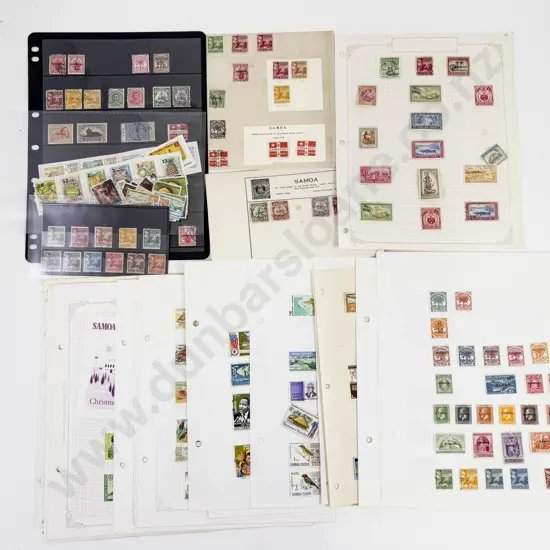 Vintage and Modern Stamps of Samoa