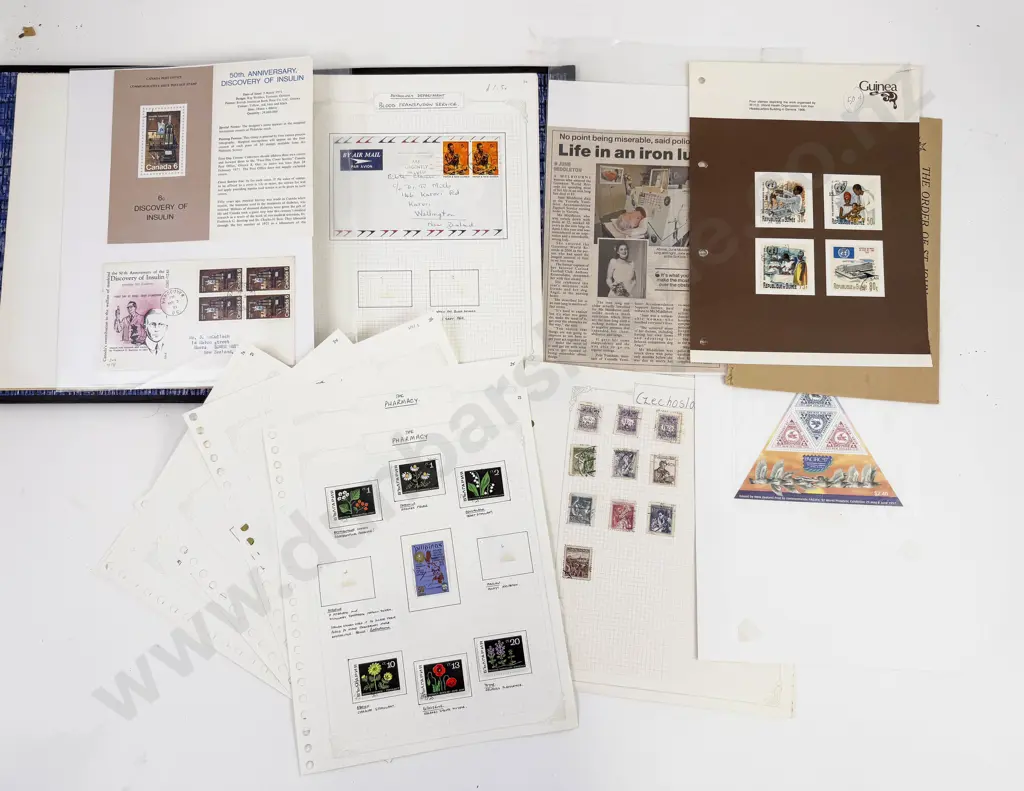 Collection World Stamps Pertaining to Red Cross - Medical - Health Image 1++