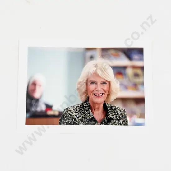 Signed Postcard Photo from Duchess of Cornwall Camilla