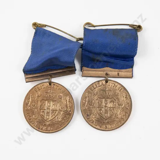 Two 1953-54 Royal Visit Medals