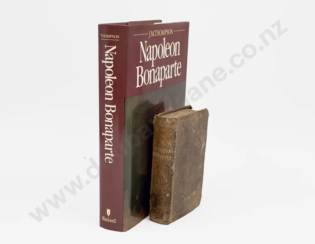 JM Thompson - Napoleon Bonaparte & The Cottage Library - Anecdotes of Napoleon Bonaparte Image 1++