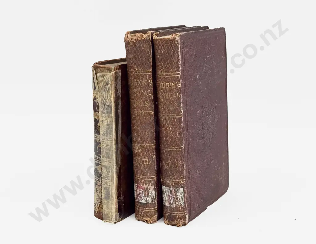 Hesperides Vols I & II 1869 & Armstrongs Works Image 1++