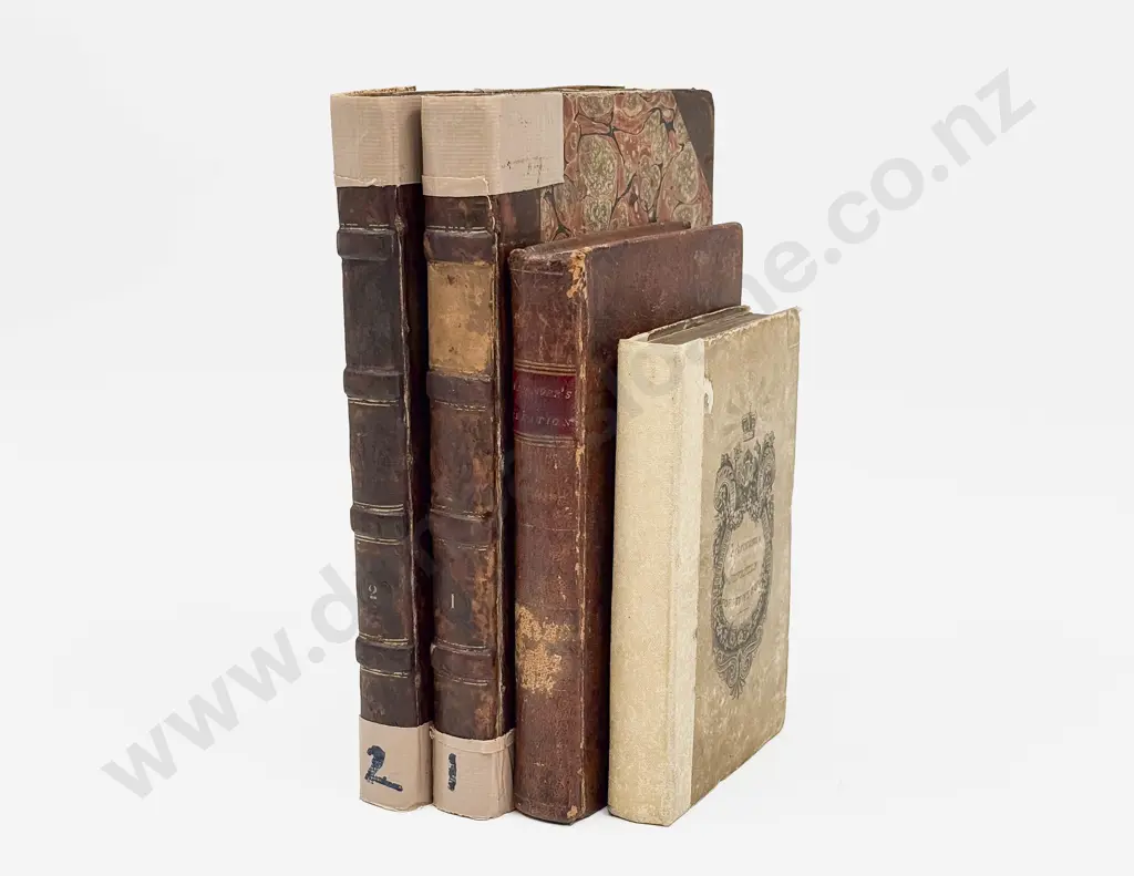 Four Antique Volumes Image 1++