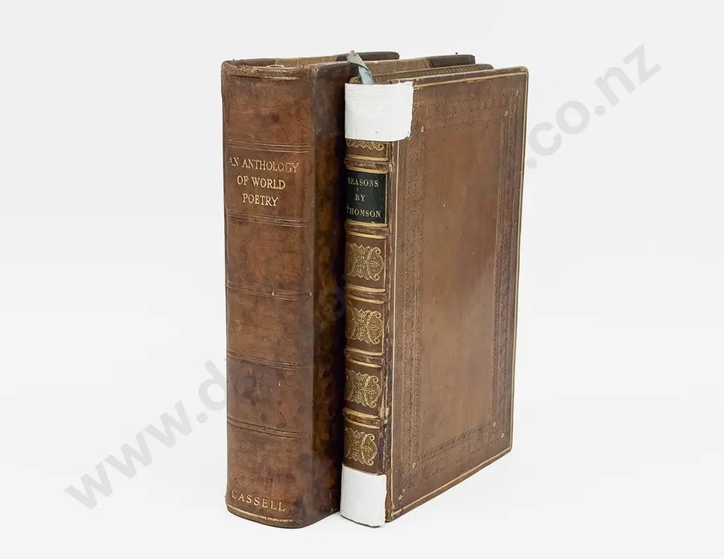 An Anthology of World Poetry 1929 & James Thomson - The Seasons 1802 Image 1++