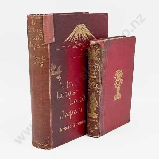 Herbert G Ponting - In Lotus-Land Japan 1911 & Eastern Legendary Tales & Oriental Romance