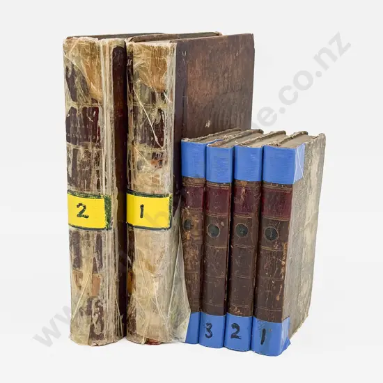 Six Antique Volumes