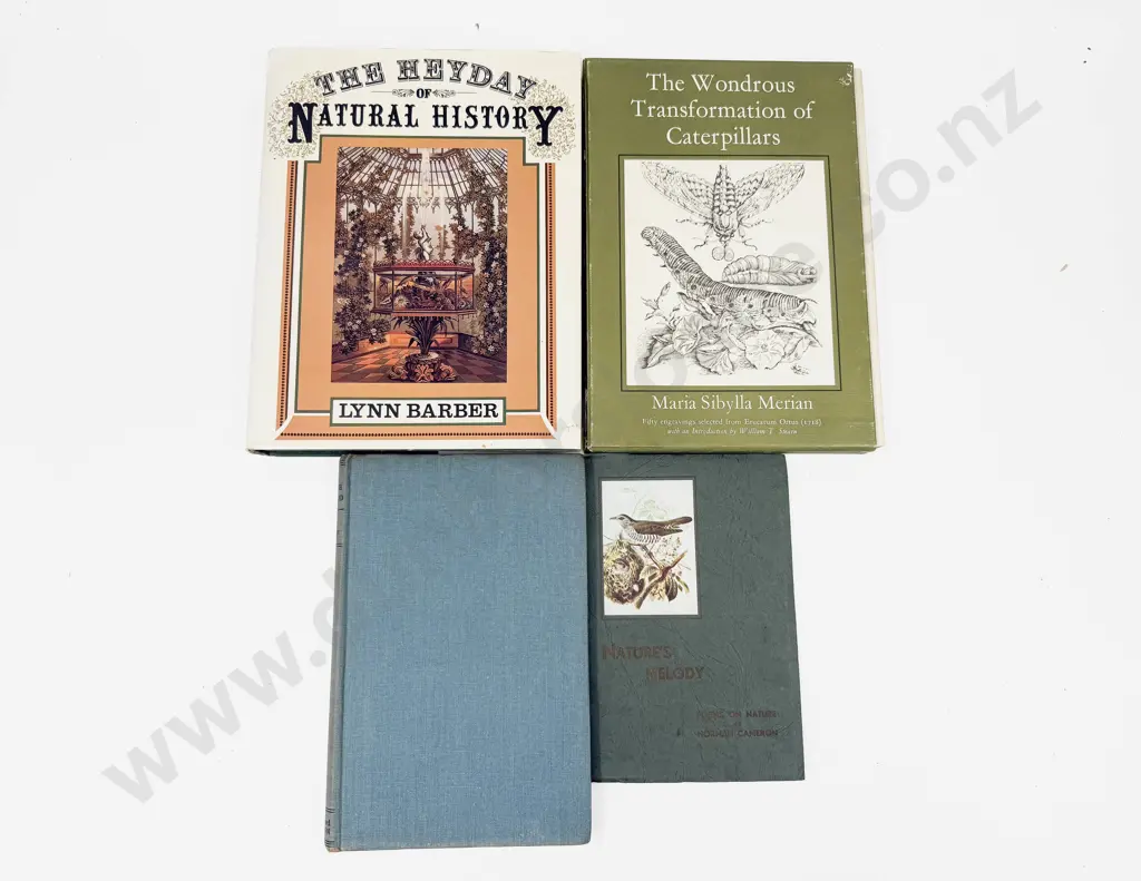 Four Vintage Natural History Volumes Image 1++