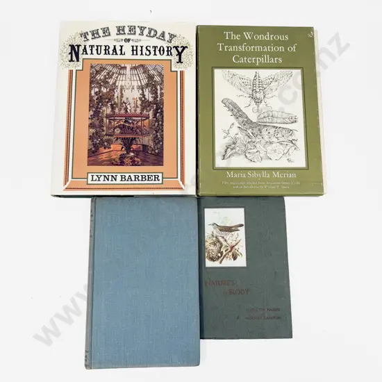Four Vintage Natural History Volumes
