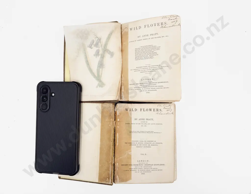 Anne Pratt - Wlid Flowers Vols I & II 1855 Image 1++