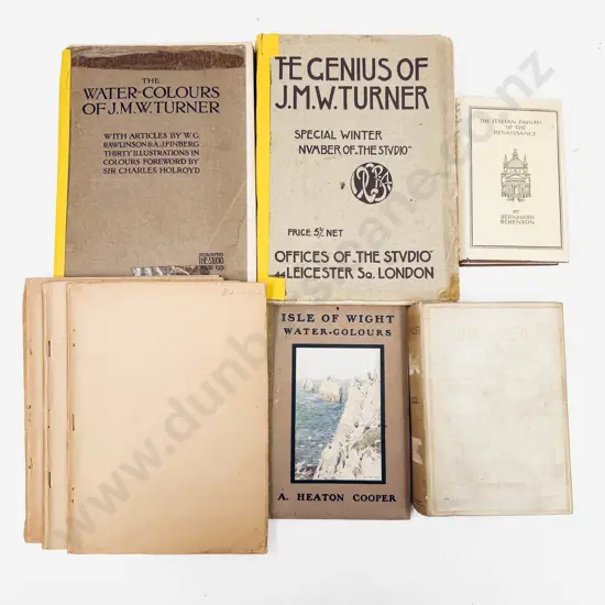 Eight Vintage Art Related Volumes