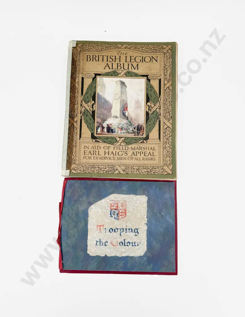 The British Legion Album 1924 & Trooping the Colour C1920 Image 1++