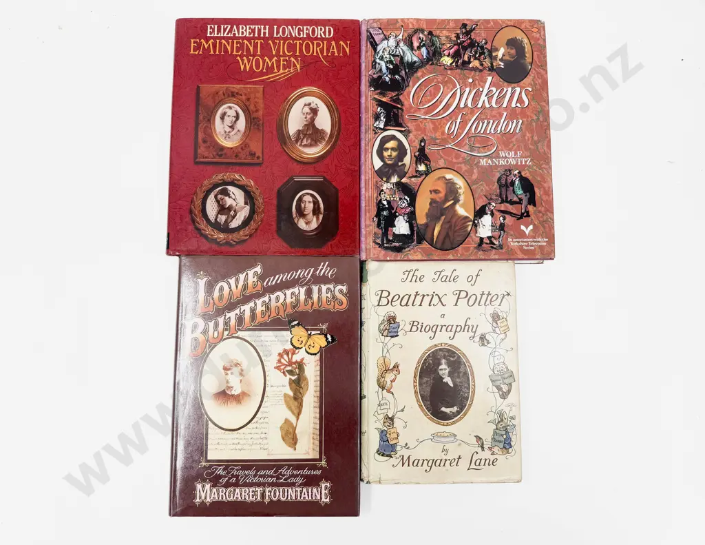 Four Biographical Volumes Image 1++