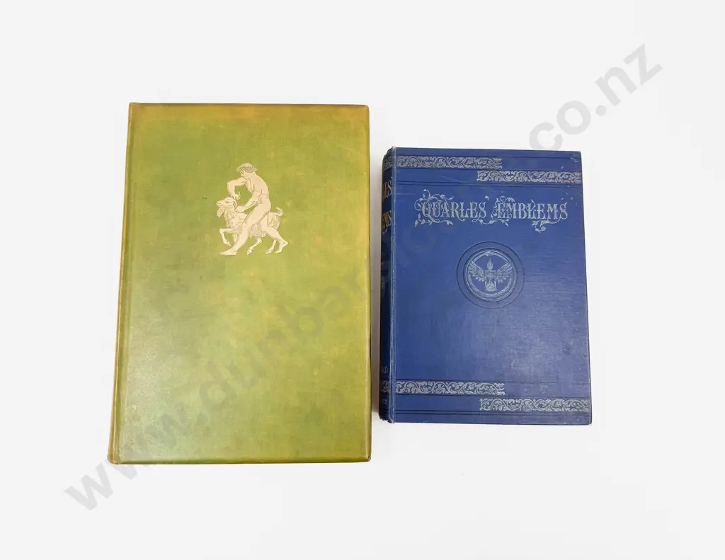 Jack Lindsay - Theocritos 1929 & Quarles Emblems 1886 Image 1++